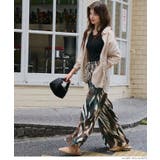 柄リブパンツ | coca | 詳細画像18 