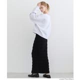 美シルエットを叶える、シャーリングニットスカート | coca | 詳細画像14