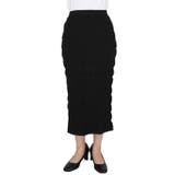 美シルエットを叶える、シャーリングニットスカート | coca | 詳細画像4