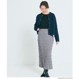 美シルエットを叶える、シャーリングニットスカート | coca | 詳細画像7