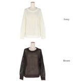 メッシュニットプルオーバー | coca | 詳細画像18