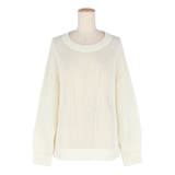 メッシュニットプルオーバー | coca | 詳細画像2