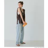 メッシュVネックニットトップス | coca | 詳細画像12 