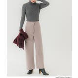 ［Greige］ | 【DAILY WARM】裏シャギーニットパンツ レディース | coca