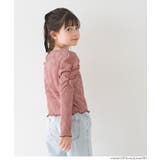 親子お揃いクレープシャーリングパフスリーブトップス キッズ | coca | 詳細画像14 