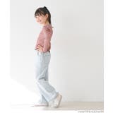 親子お揃いクレープシャーリングパフスリーブトップス キッズ | coca | 詳細画像16 