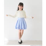 親子お揃いクレープシャーリングパフスリーブトップス キッズ | coca | 詳細画像2 