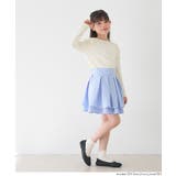 親子お揃いクレープシャーリングパフスリーブトップス キッズ | coca | 詳細画像6 