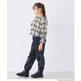 チェックフリルブラウス キッズ | coca | 詳細画像10 