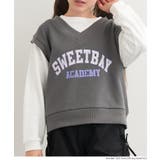 ベストレイヤードスウェットトップス | coca | 詳細画像9