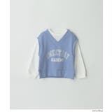 ベストレイヤードスウェットトップス | coca | 詳細画像13