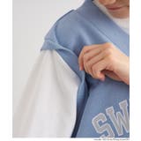 ベストレイヤードスウェットトップス | coca | 詳細画像6