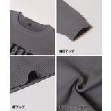 ポリウーリーロゴニットトップス | coca | 詳細画像14 