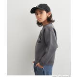 ポリウーリーロゴニットトップス | coca | 詳細画像3 