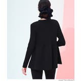 ペプラムニットチュニックカーディガン | coca | 詳細画像18 