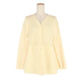 ペプラムニットチュニックカーディガン | coca | 詳細画像2 