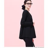 ペプラムニットチュニックカーディガン | coca | 詳細画像19 