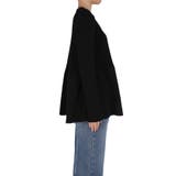 ペプラムニットチュニックカーディガン | coca | 詳細画像6 