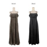 華やかさと抜け感を両立するベロアキャミワンピース | coca | 詳細画像21 