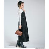 華やかさと抜け感を両立するベロアキャミワンピース | coca | 詳細画像8 