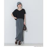 【予約開始】COTTON from the U.S. ドルマンVネックTシャツ | coca | 詳細画像19 