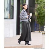 ［Charcoal］ | 【DAILY WARM】裏シャギーフレアスカート | coca