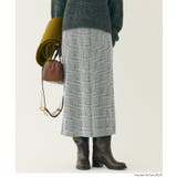 ［B］ | ジャカードIラインスカート | coca