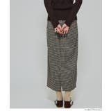 ジャカードIラインスカート | coca | 詳細画像10