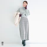 ジャカードIラインスカート | coca | 詳細画像1