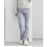 デニム裾パールパンツ | coca | 詳細画像5