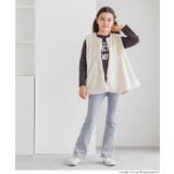 デニム裾パールパンツ | coca | 詳細画像8