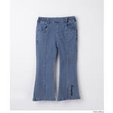 デニム刺繍フレアパンツ | coca | 詳細画像2 