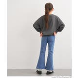 デニム刺繍フレアパンツ | coca | 詳細画像6 