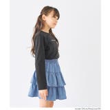 ハートボタンビスチェ＆Tシャツ 2枚セット キッズ | coca | 詳細画像5 