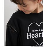 ジップ肩あきスウェットトップス | coca | 詳細画像11 