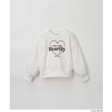 ジップ肩あきスウェットトップス | coca | 詳細画像13 