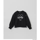 ジップ肩あきスウェットトップス | coca | 詳細画像14 