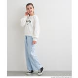 ジップ肩あきスウェットトップス | coca | 詳細画像4 