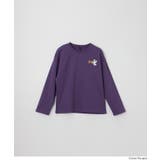 ゴースト刺繍長袖Tシャツ キッズ | coca | 詳細画像15 