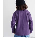 ゴースト刺繍長袖Tシャツ キッズ | coca | 詳細画像3 