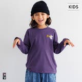 ゴースト刺繍長袖Tシャツ キッズ | coca | 詳細画像1 