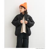 ［Black］ | 刺繍中綿ブルゾン | coca