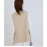 金ボタンニットベスト | coca | 詳細画像14 