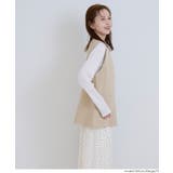 金ボタンニットベスト | coca | 詳細画像15 