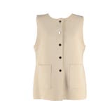 金ボタンニットベスト | coca | 詳細画像2 