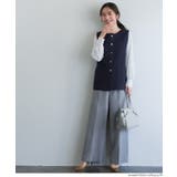 金ボタンニットベスト | coca | 詳細画像9 