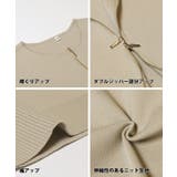 ニットブルゾン | coca | 詳細画像21 