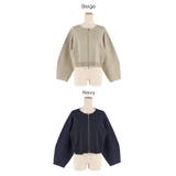 ニットブルゾン | coca | 詳細画像22 