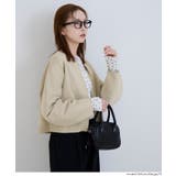 ニットブルゾン | coca | 詳細画像9 