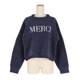 モールニットロゴトップス | coca | 詳細画像3 